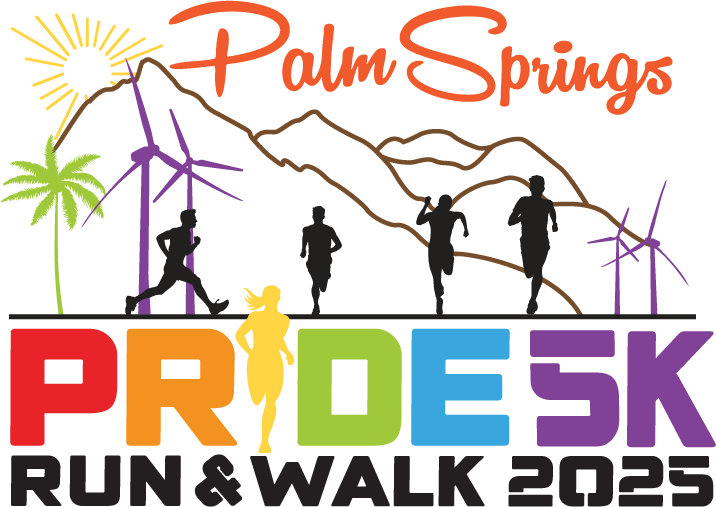 Palm Springs Pride Run Logo